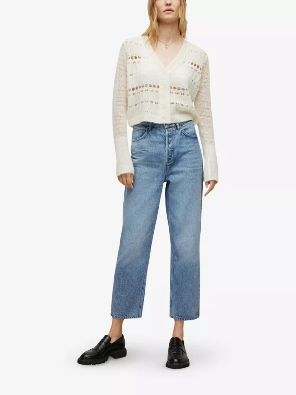 ALLSAINTS
Debbie high-rise straight jeans